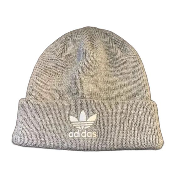 adidas Accessories - Adidas Knit Beanie Gray OS